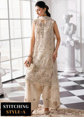 Beige Elegance – Maria B Embroidered 3-Piece